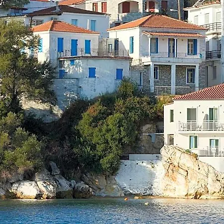 Lägenhetshotell The Water Skiathos stad